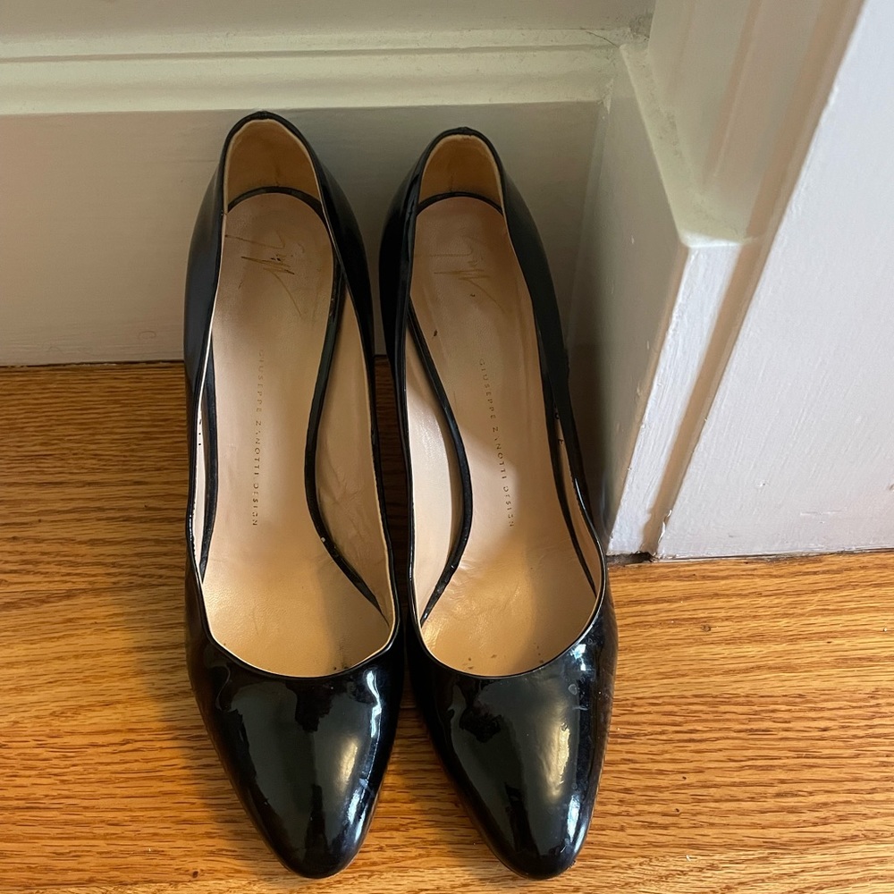 Black Giuseppe Zanotti Heel